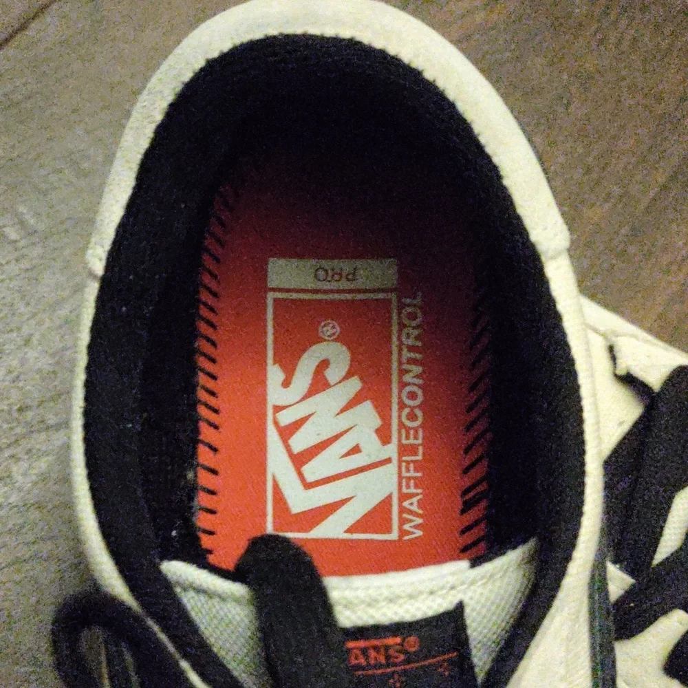 Vans Berle Pro, Antique White/Black Sneakers_4